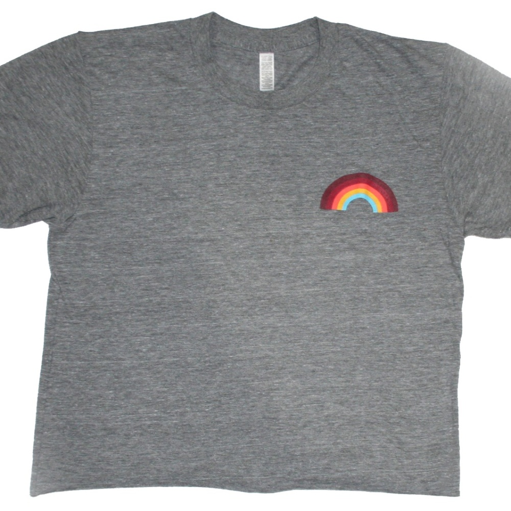EL ROAD - Rainbow Cropped T-Shirt! 